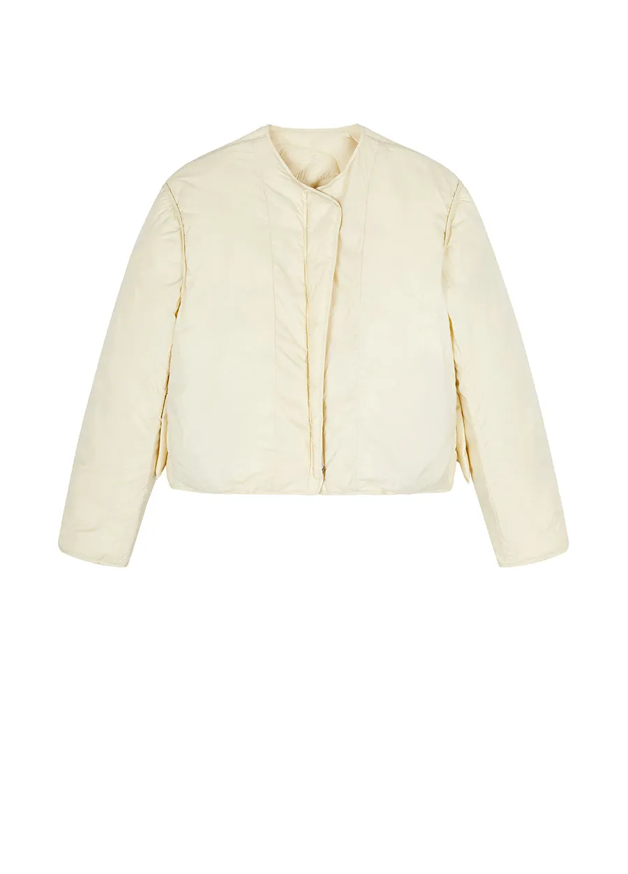 Coat / JNBY Relaxed Crewneck Down Coat
