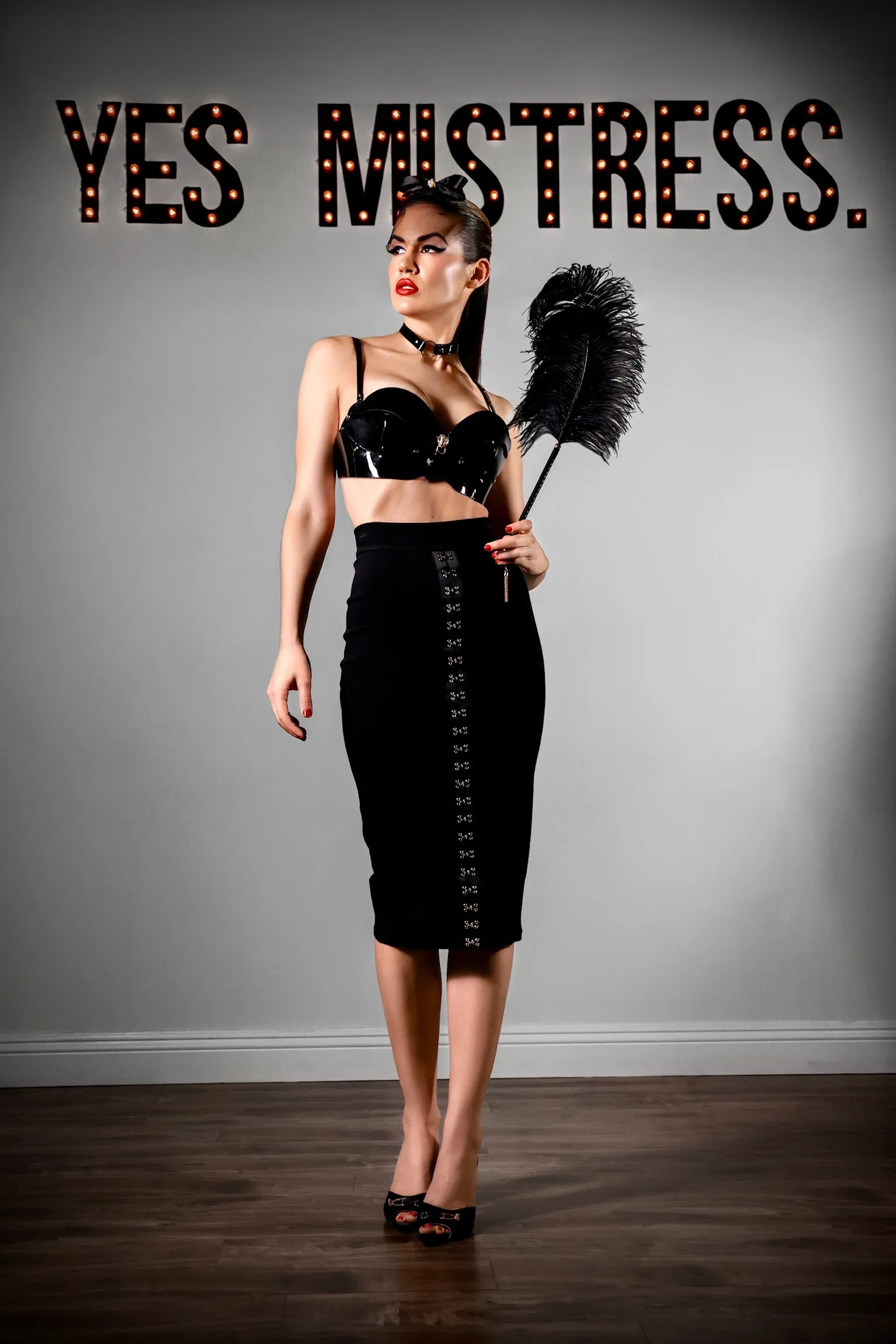 Crave Bodycon Skirt - Black